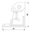 Connecteur angle AC R