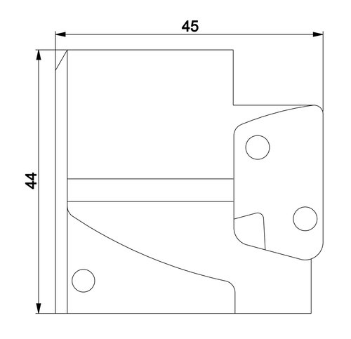 LSO - support AC miroir