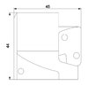 LSO - support AC miroir