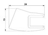 Abdeckkappe für 507864 links