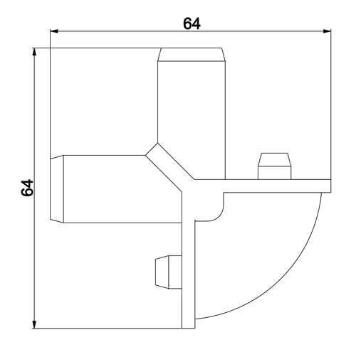 AC - Eckverbinder oben Op2