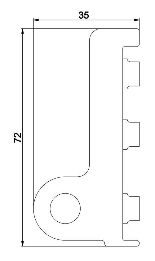 Rollenhalter Spiegelbild