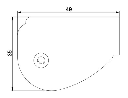 Couvercle pour D 8643 selon dessin