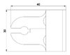 Base de coussinet pour Caraibe Zoom
