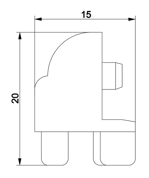 Halterung LSO