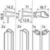 Baguettes verticales 2 pièces AC