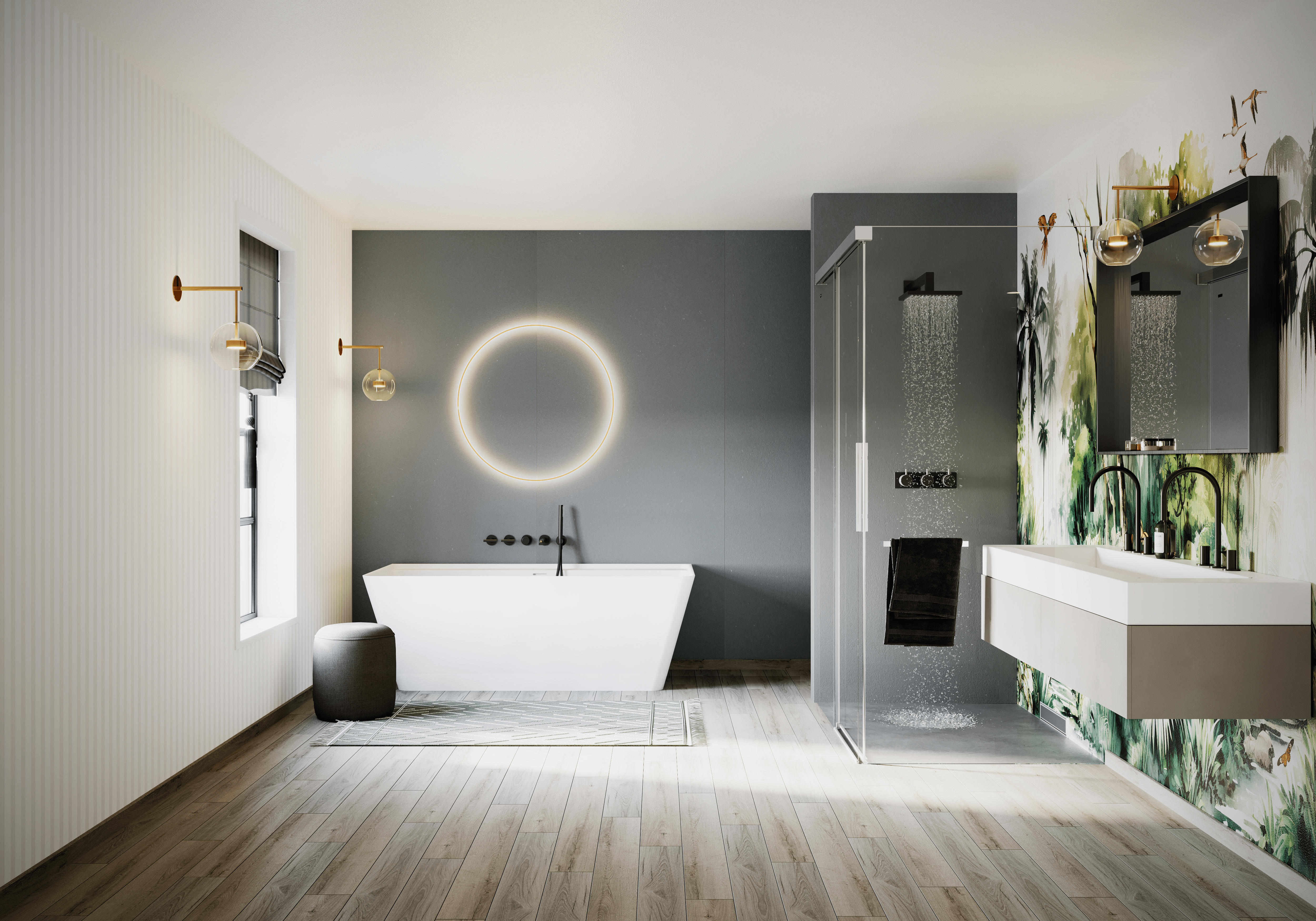 Duschwand Renovation